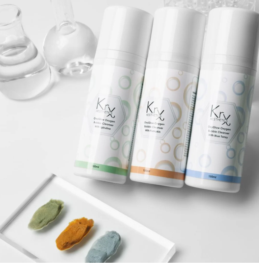 KrX OxyGlow Pumpkin Bubble Cleanser