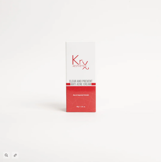 KrX Clear + Prevent Anti-Acne Face Cream